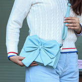 Graceful Bow Compact Sling Bag