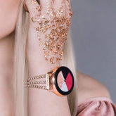 Diamond Bling Tri-Chain Glam Strap for Samsung Galaxy Watch