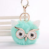 Hairball Owl Keychain