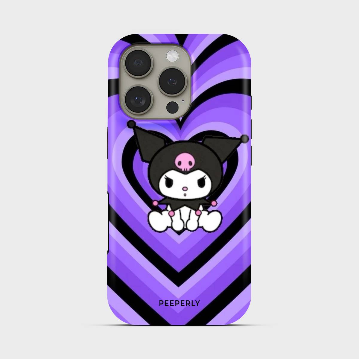 Rebel Sweetheart Crystal Series phone case for iPhone showing detailed crystal design with glossy finish and raised camera bezel