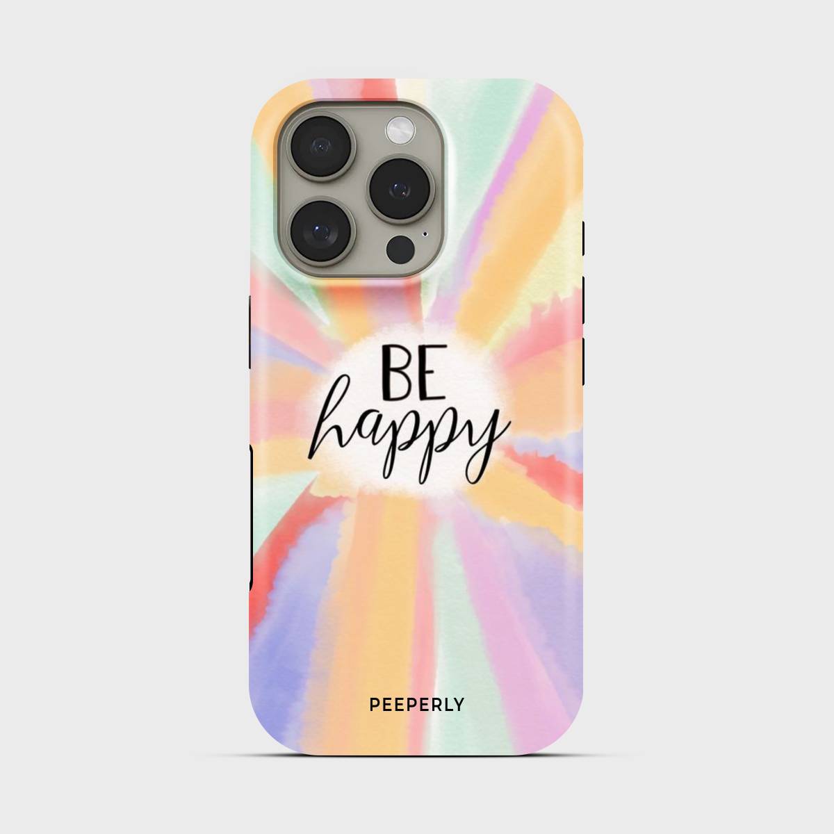 Happy Rays Crystal Series phone case for iPhone with coastal art design