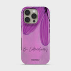 Petal Dreams Crystal Series phone case for iPhone showing detailed crystal design with glossy finish and raised camera bezel