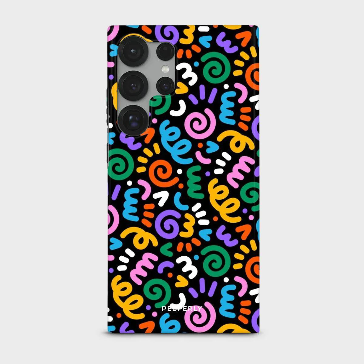 Neon Doodle Pop - Peeperly