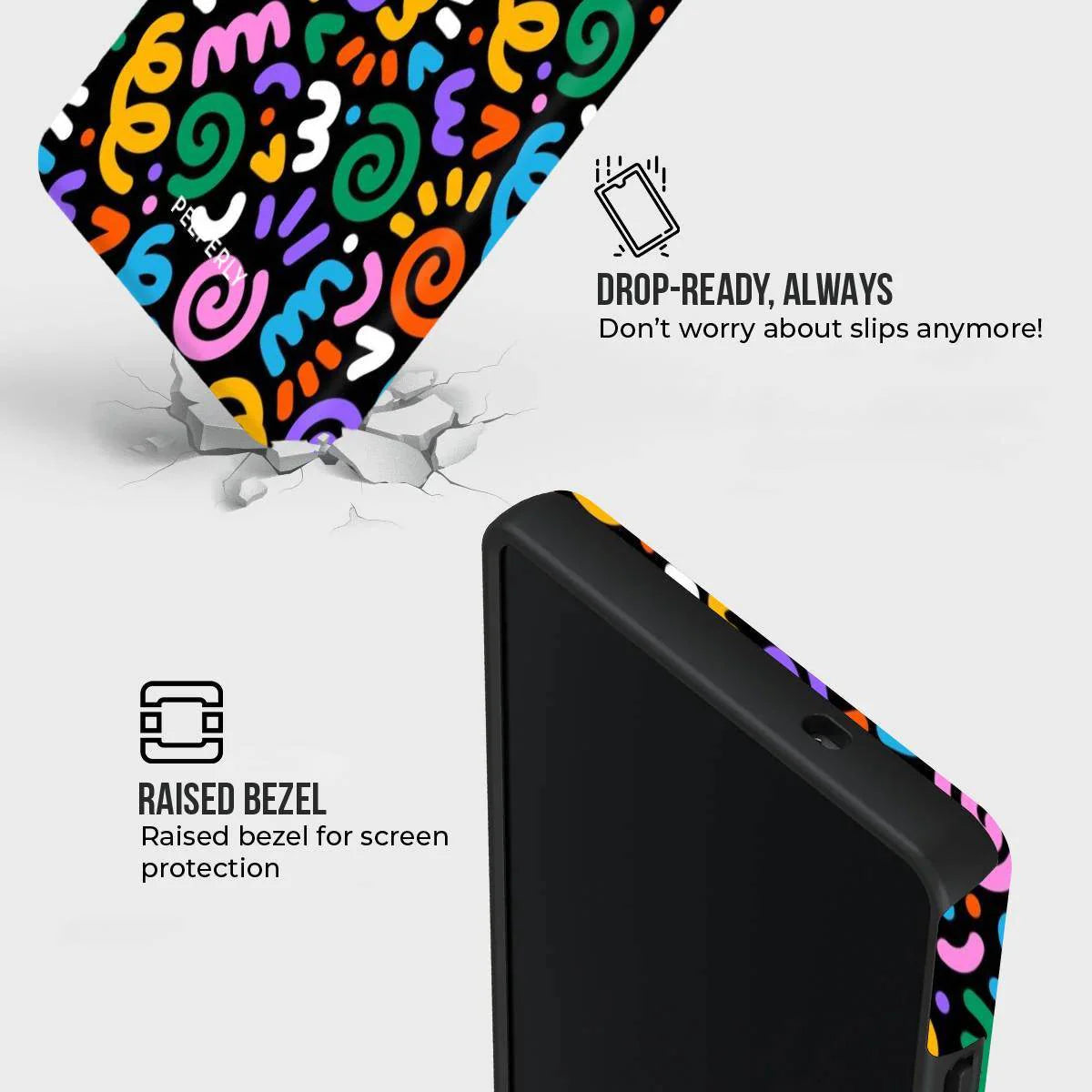 Neon Doodle Pop - Peeperly