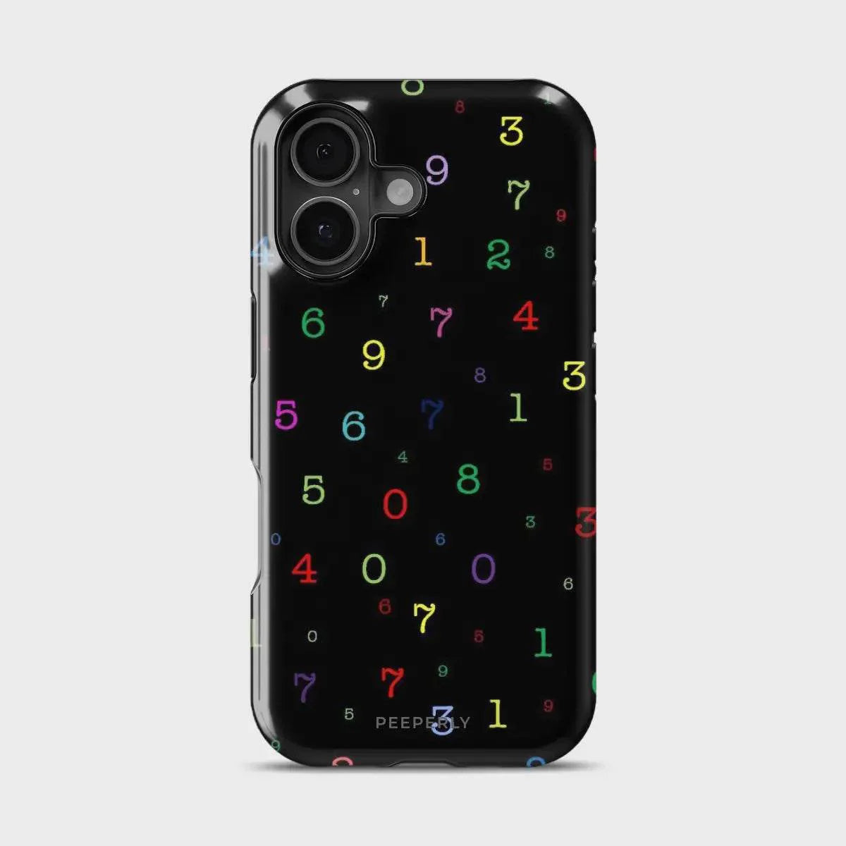 Neon Numerals - Peeperly