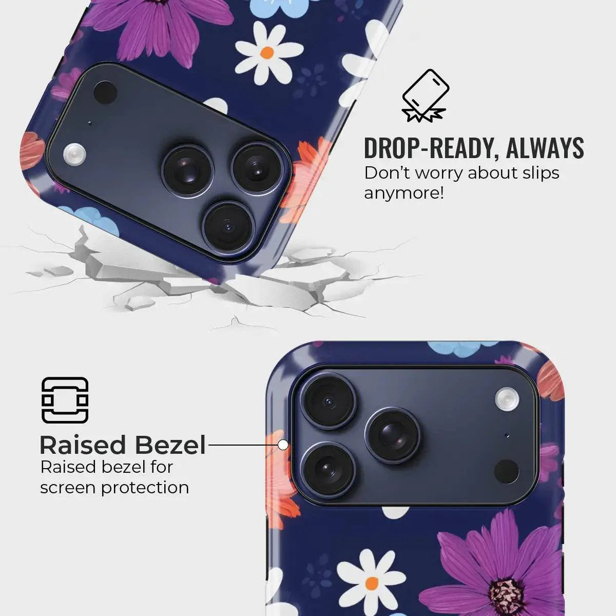 Indigo Wildflowers - Peeperly