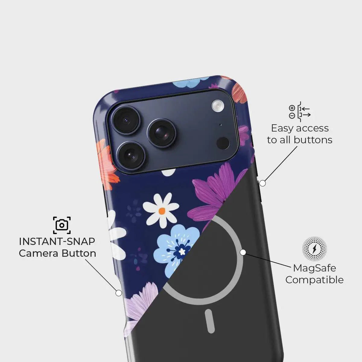 Indigo Wildflowers - Peeperly