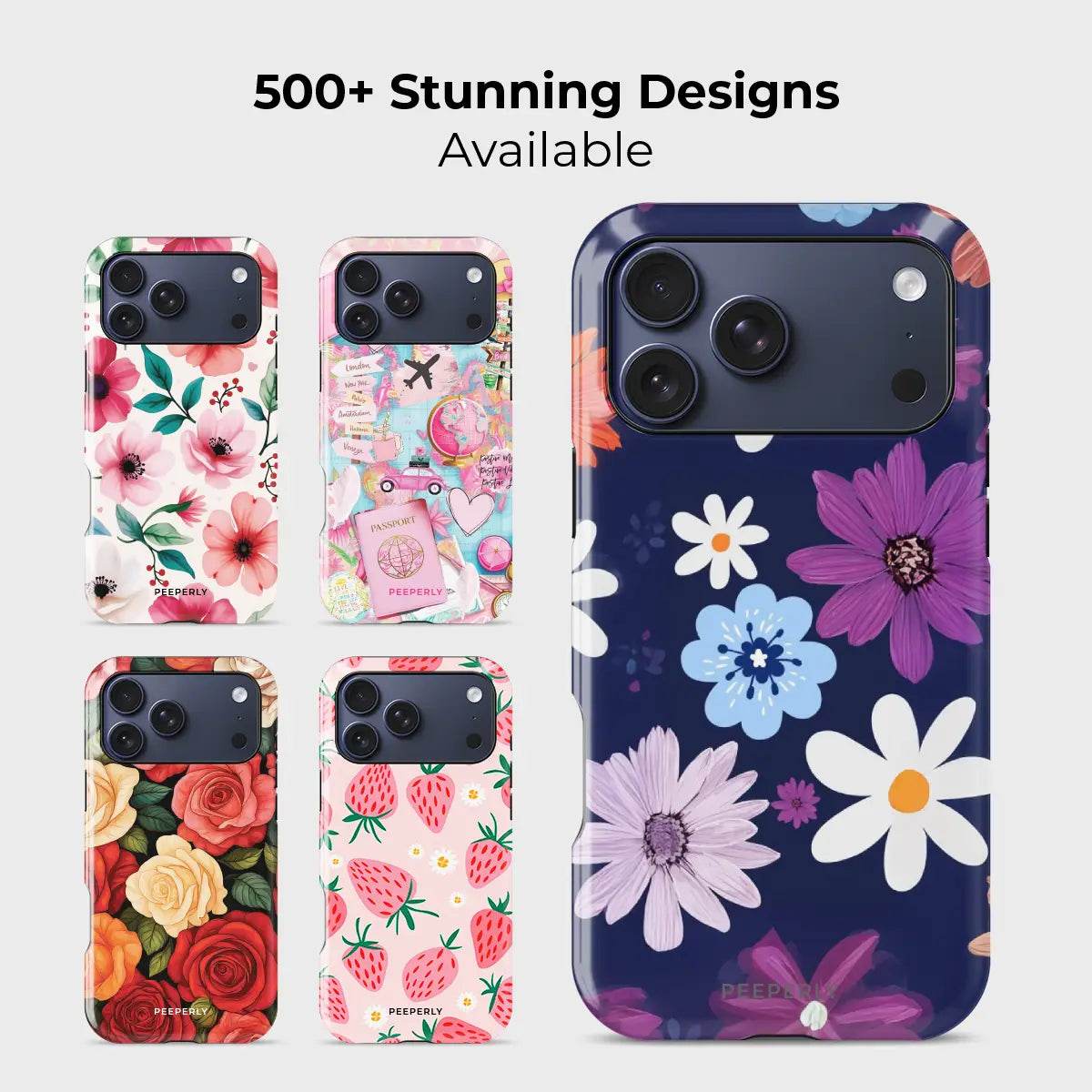 Indigo Wildflowers - Peeperly