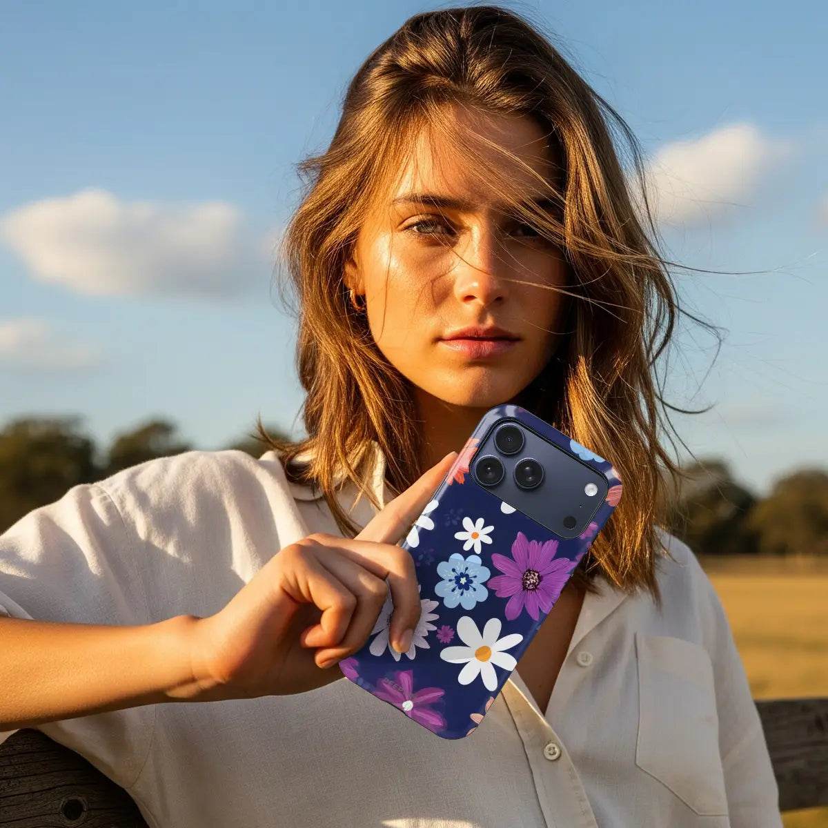 Indigo Wildflowers - Peeperly
