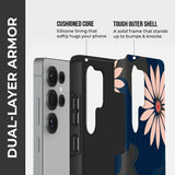 Navy Petals Art - Peeperly