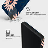 Navy Petals Art - Peeperly