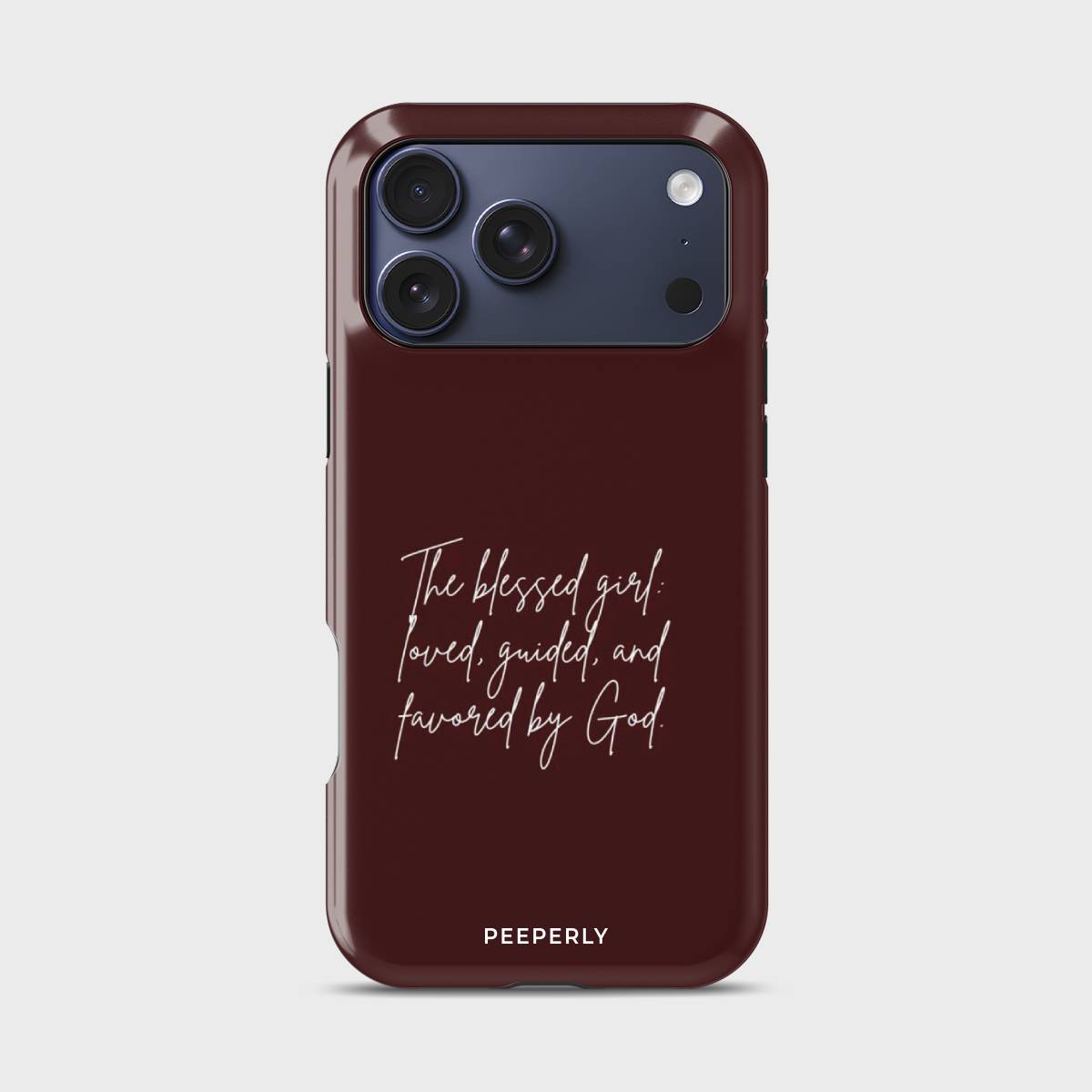 SpiritScript Crystal Series phone case for iPhone with coastal art design