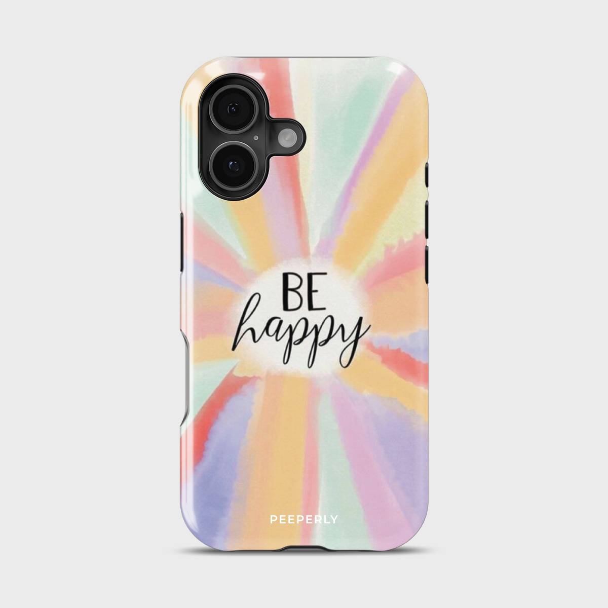 Happy Rays Crystal Series phone case for iPhone with coastal art design