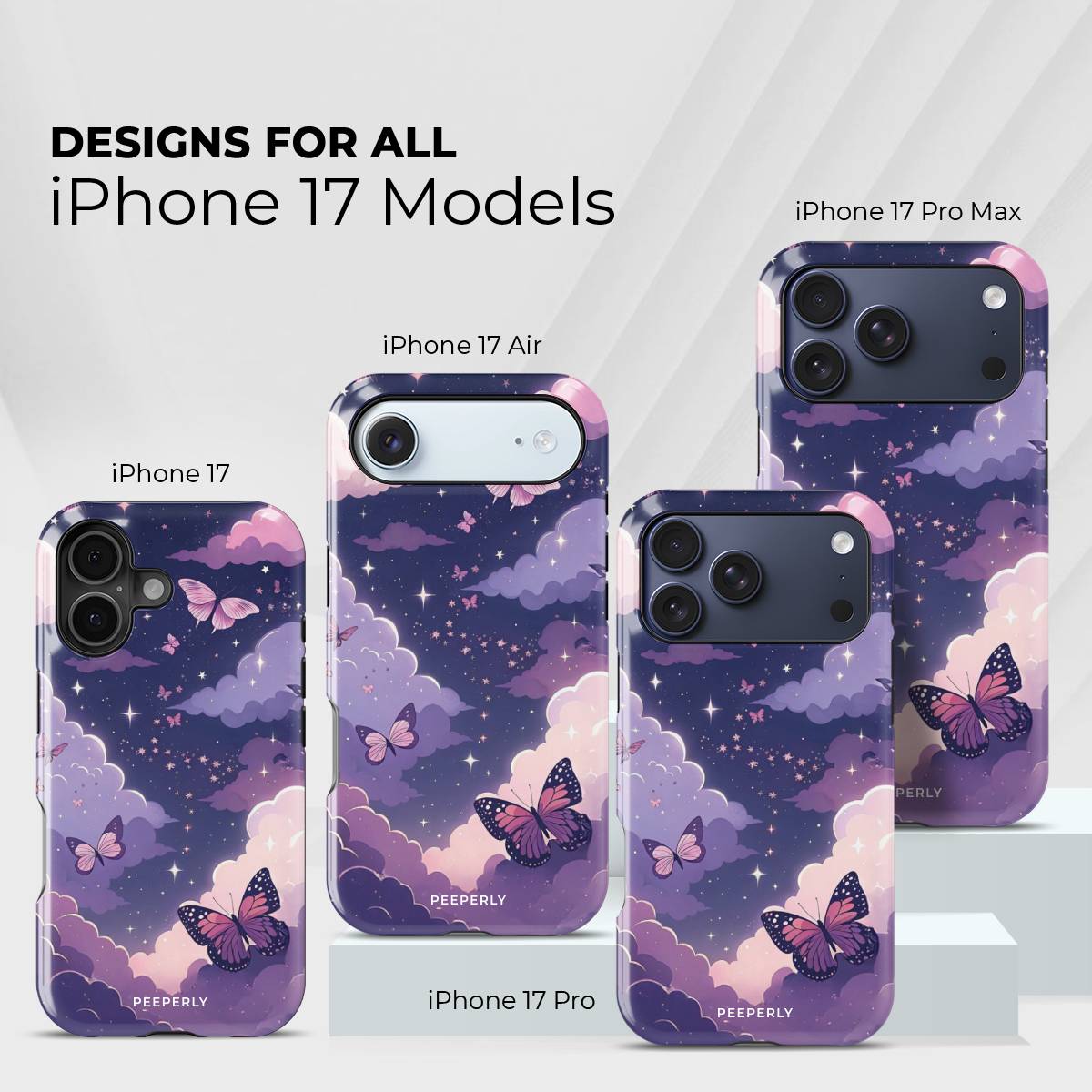 Starfield Soar Crystal Series phone case for iPhone showing floral design available across multiple iPhone models and sizes