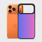 Pixel Sunset Signature Series phone case for iPhone showcasing slim fit and camera cutout design