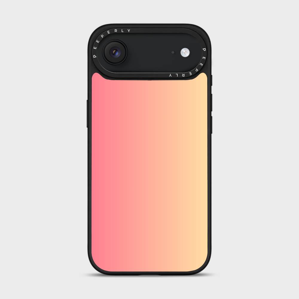 Soft Sunrise Signature Series phone case for iPhone showing design on iPhone 17 Air model