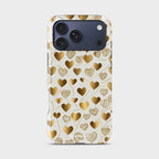 Shine with Love Crystal Series phone case for iPhone showing detailed crystal design with glossy finish and raised camera bezel