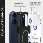 Selfhood Crystal Series phone case for iPhone showing dual layer armor design