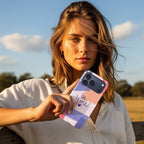 Be You Crystal Series iPhone case in hand lifestyle image