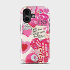 Cupid’s Arcade Crystal Series phone case for iPhone showing detailed crystal design with glossy finish and raised camera bezel