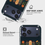 Eye Of Harmony Crystal Series phone case for iPhone showing MagSafe compatible back with instant snap camera button access