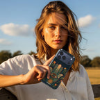 Eye Of Harmony Crystal Series iPhone case in hand lifestyle image