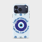 Glaziel Crystal Series phone case for iPhone showing detailed crystal design with glossy finish and raised camera bezel