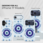 Glaziel Crystal Series phone case for iPhone showing designs available across multiple iPhone models and sizes