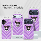 Heart Havoc Crystal Series phone case for iPhone showing designs available across multiple iPhone models and sizes