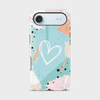 Pastel Passion Crystal Series phone case for iPhone showing detailed crystal design with glossy finish and raised camera bezel