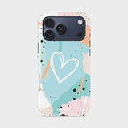 Pastel Passion Crystal Series phone case for iPhone showing detailed crystal design with glossy finish and raised camera bezel