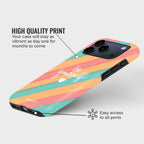 True Confidence Crystal Series phone case for iPhone showing design with high quality print and precise port access