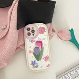 Artful Tulip Threaded Phone Case