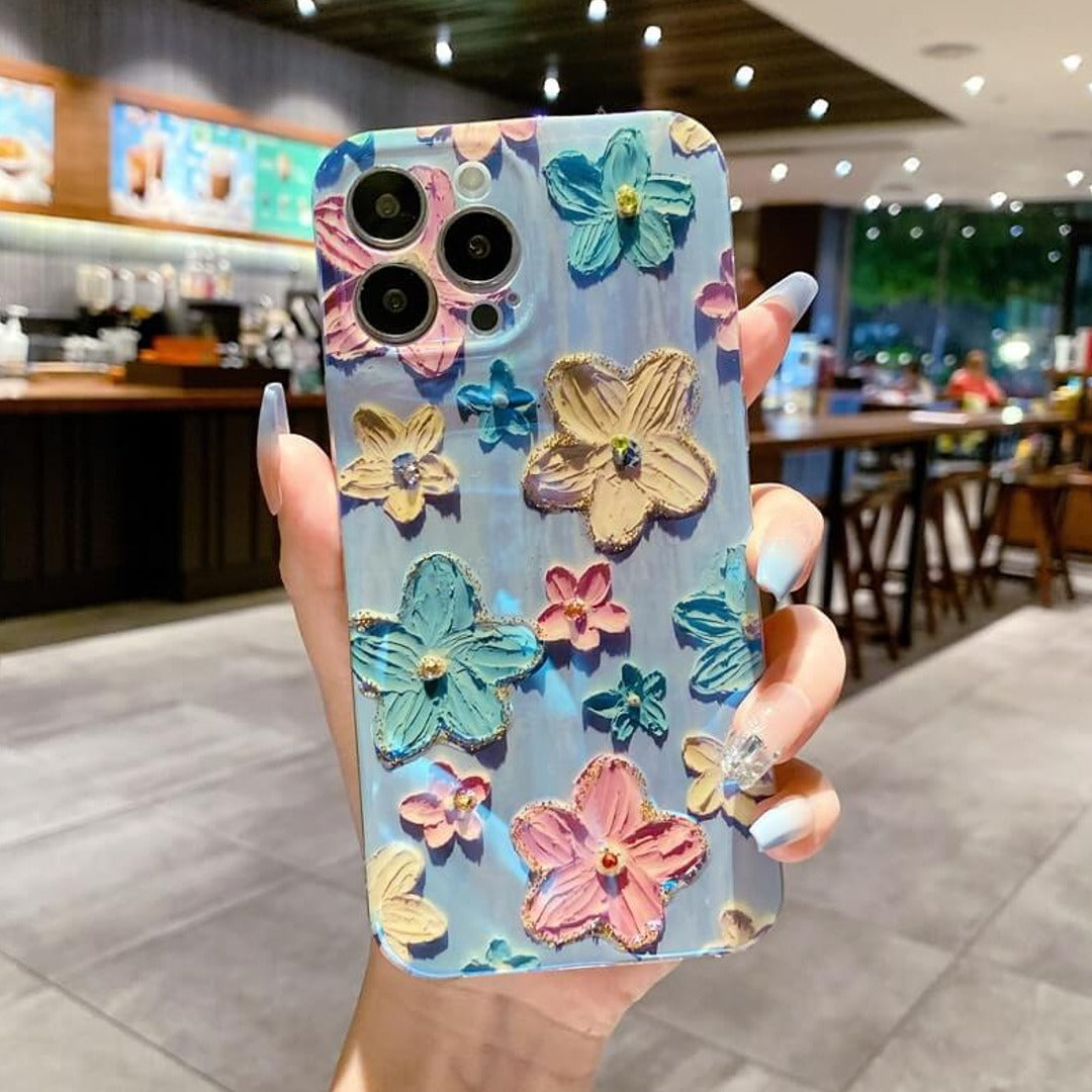 Daisy Elegance Luxe Floral Phone Case