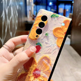 Luxury Oil Painting Blossom Phone Case - Samsung