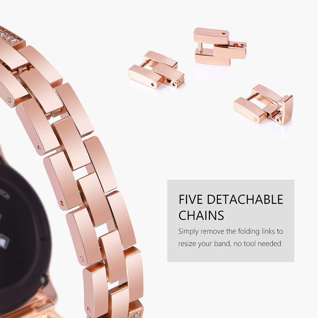 Diamond Bling Tri-Chain Glam Strap for Samsung Galaxy Watch