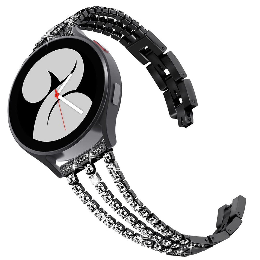 Diamond Bling Tri-Chain Glam Strap for Samsung Galaxy Watch