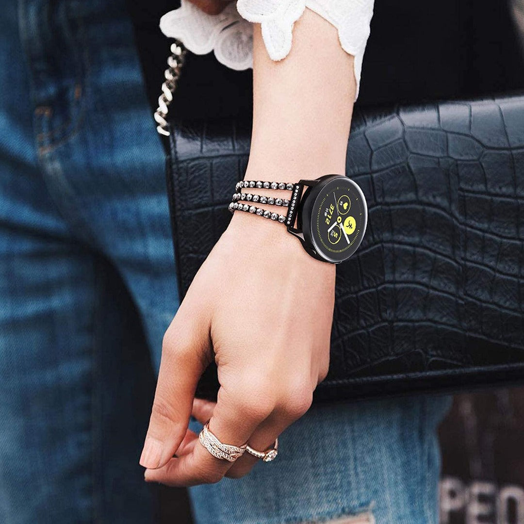 Diamond Bling Tri-Chain Glam Strap for Samsung Galaxy Watch