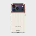 Think Different Crystal Series phone case for iPhone showing faceted crystal pattern with glossy finish and raised camera protection