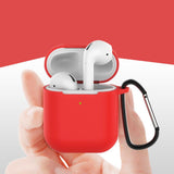 AirPods 1/2 Liquid Silicone Case - Red