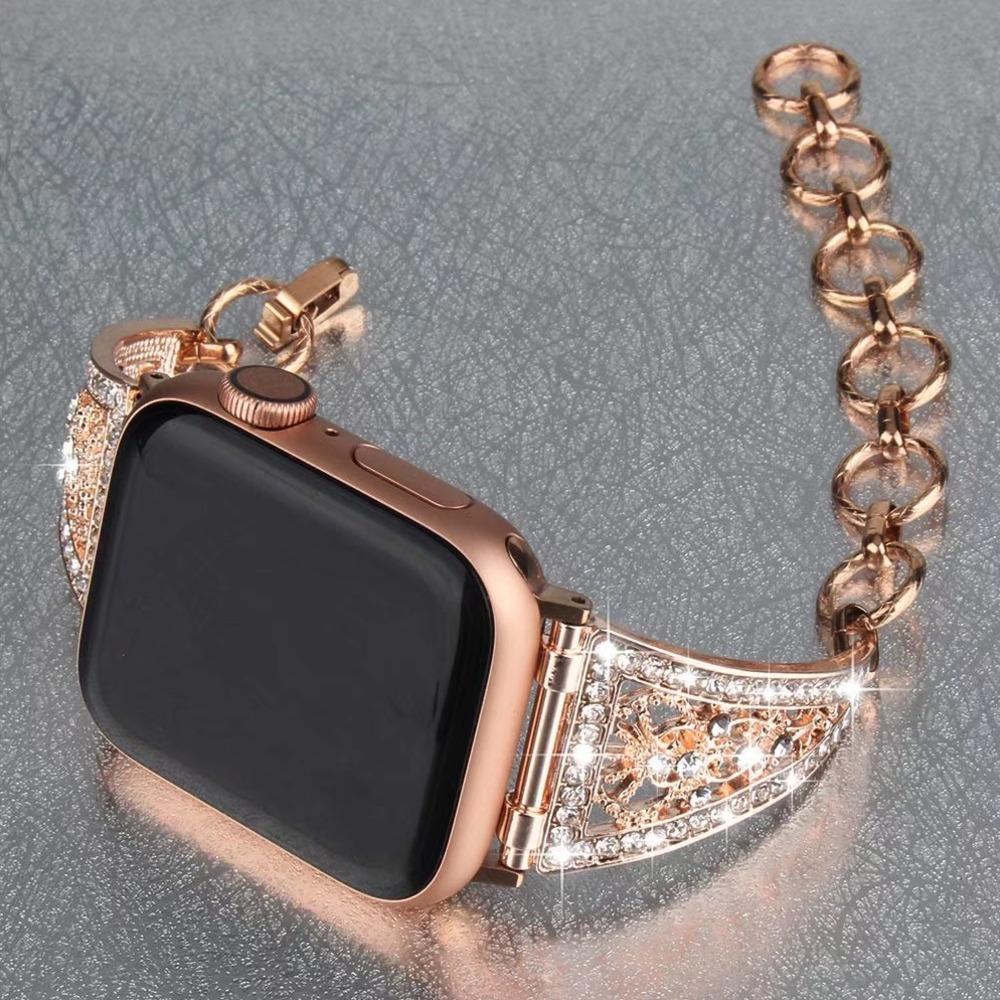 Bling Diamond Bracelet for Apple Watch [38/40MM] - Rose Gold