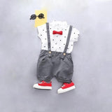 Bow Knot Casual Clothing Set