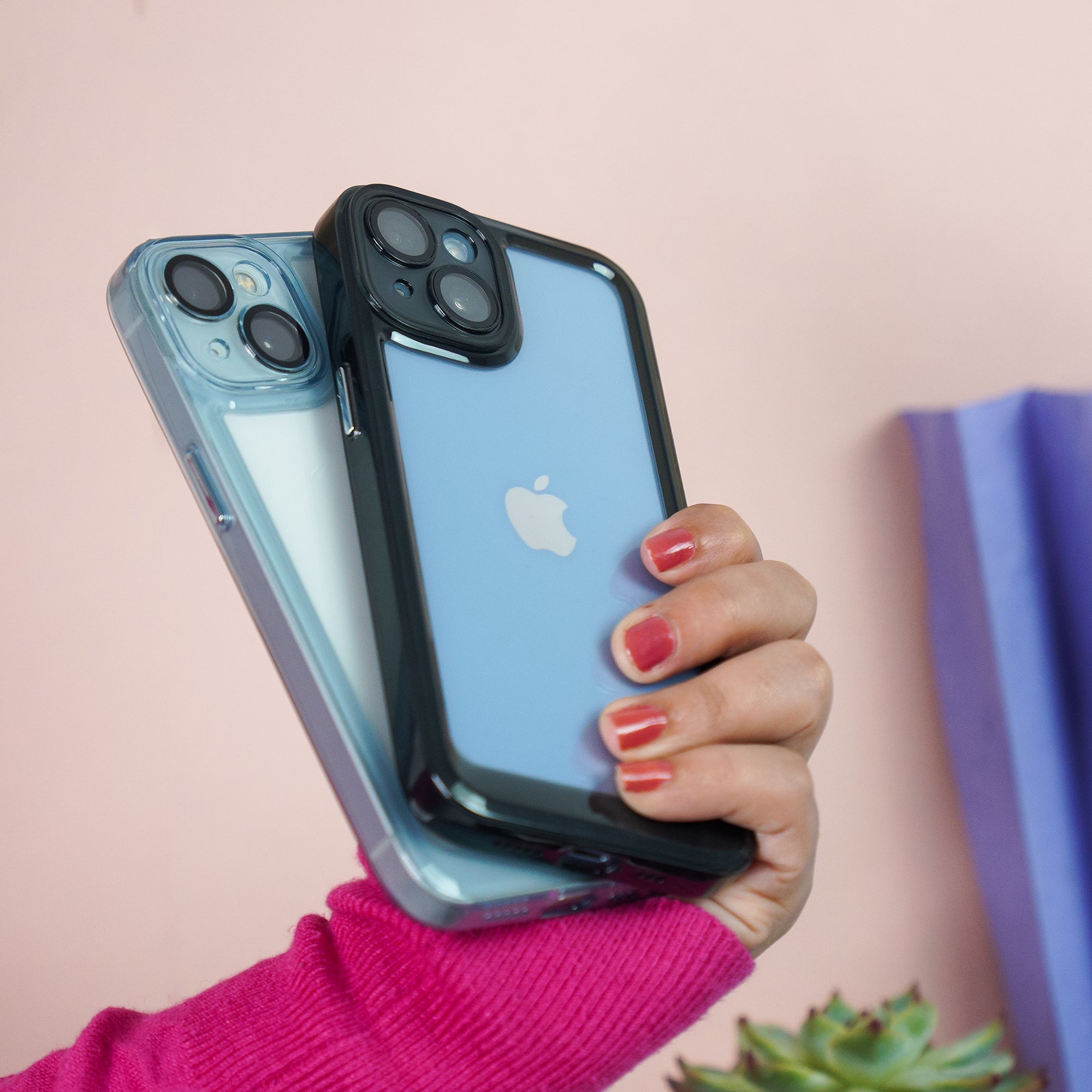 Translucent Bright Silicone Edge Case -  iPhone