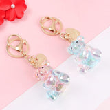 Crystal Teddy Bear Keyring