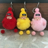 Cute Sleeping Doll Keyring