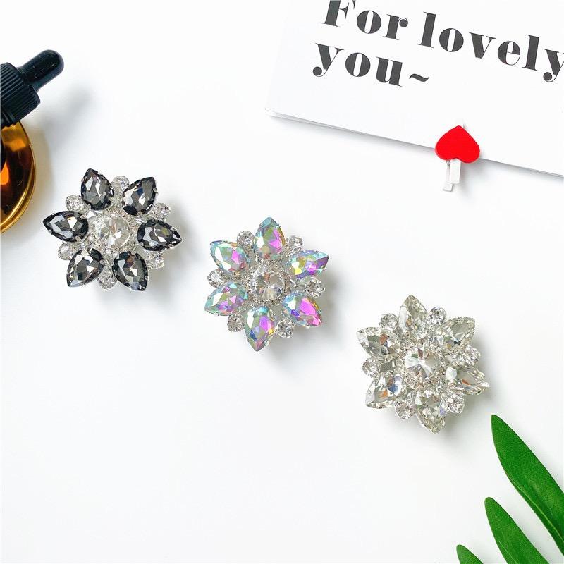 Flower Rhinestone Pop Socket