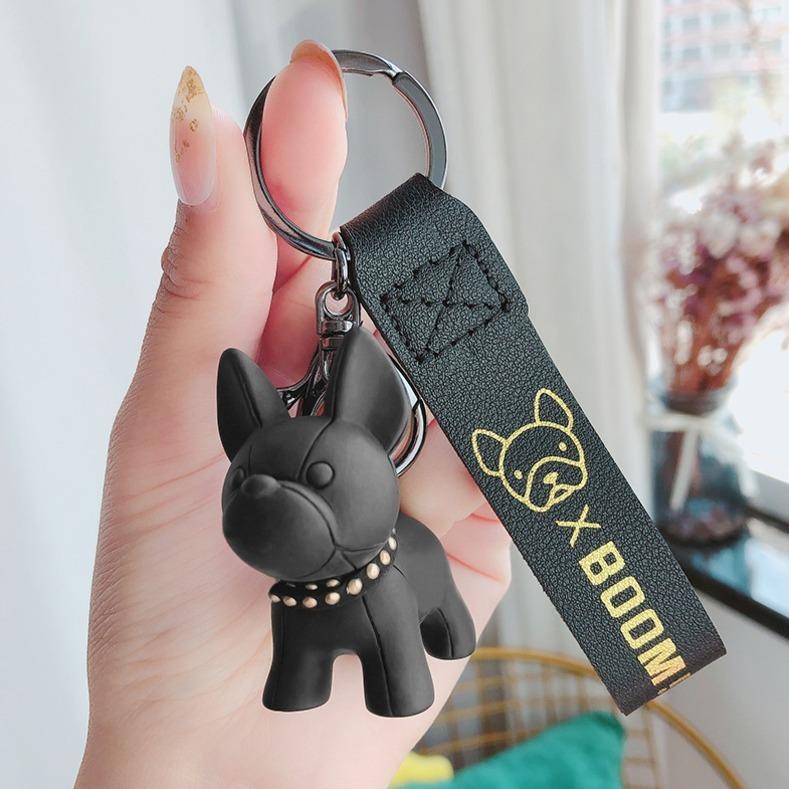 French Bulldog Keyring