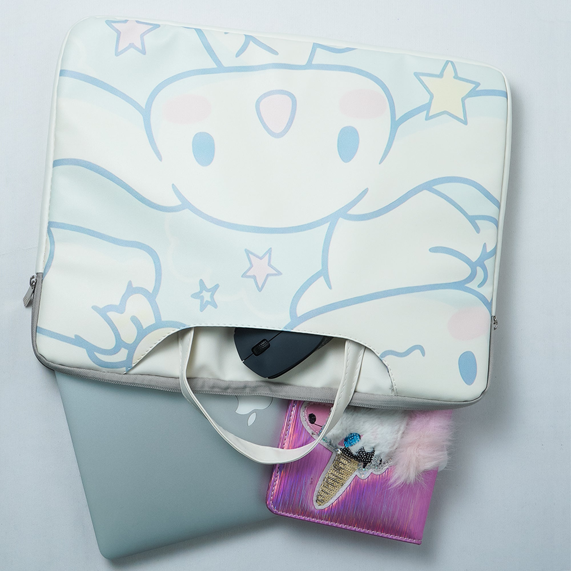 Kawaii Cartoon Design MacBook Bag