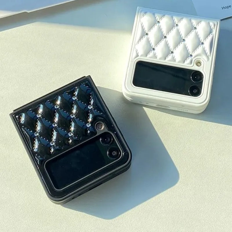 Luxury Retro Diamond Rhombus Case - Samsung