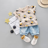 Casual Printed Clothing Set